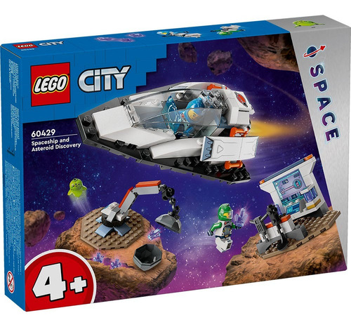Lego Nave Espacial Y Descubrimiento Del Asteroide City 60429 Cantidad de piezas 126