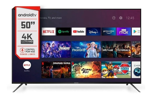 Imagen 1 de 3 de Smart TV Hitachi CDH-LE504KSMART22 LED 4K 50" 100V/240V