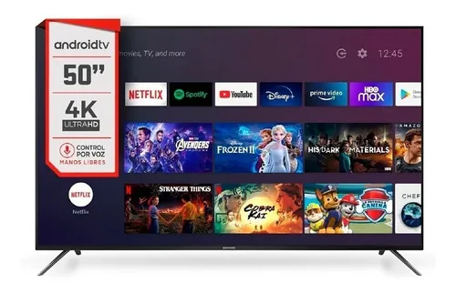 comprar Smart Tv De 50  Hitachi 4k Android Tv Cdh-le504ksmart22 Led