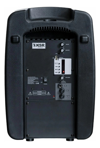 Kaiser Premium De 8 Pulgadas Msa-9908bt Con Micrófono Y Asa