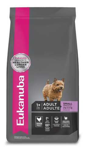 Imagen 1 de 2 de Comida Perro Eukanuba Adulto Raza Pequeña 3kg + Galletas