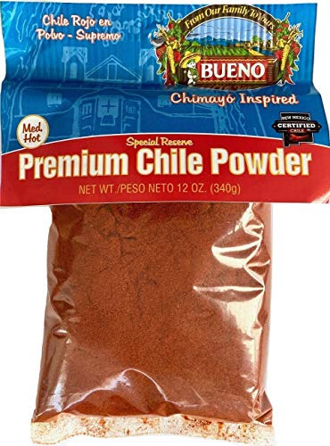 Bueno Polvo De Chile Rojo Picante Medio - Reserva Especial C