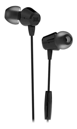 Auriculares Jbl C50hi In-ear Color Black