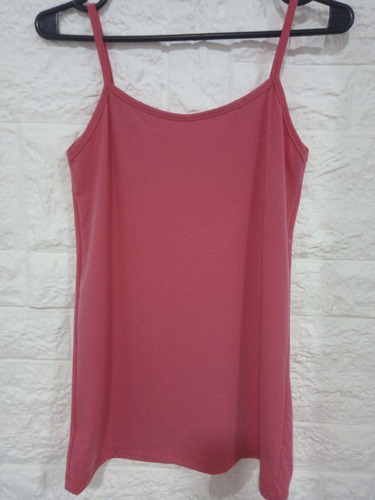 Musculosa Basica Breteles Colores Lisos