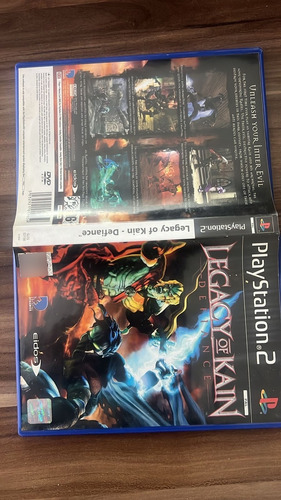 Jogo Legacy Of Kain Do Ps2 Original Pal (europeu) Semi-novo