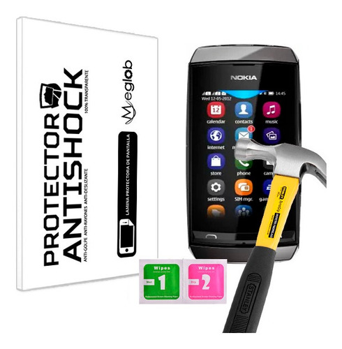 Protector De Pantalla Anti-shock Nokia Asha 305