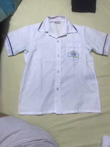 Camisa Niño Uniforme Colegio Alto Prado Talla 10