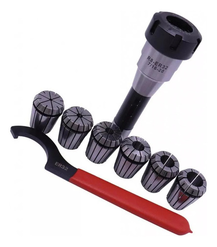 Para R8-er32 Soporte De Mandril De Fresado Soporte De Cono Y