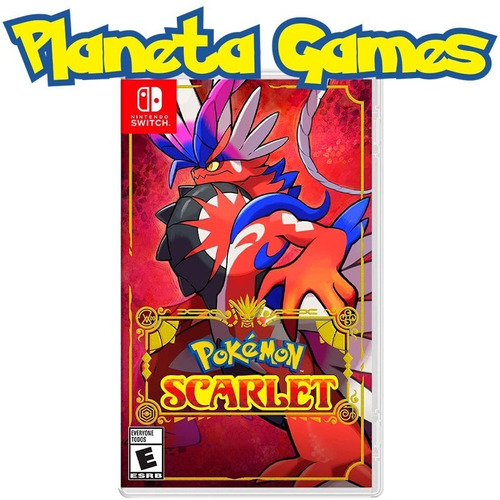 Pokémon Scarlet Standard Edition Nintendo Switch Físico
