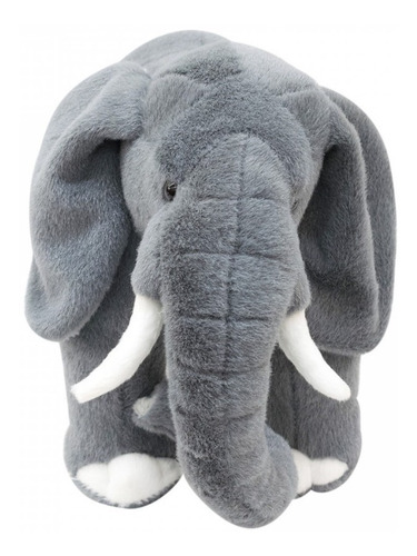 Elefante De Pelúcia - Safari - Realista - 42cm