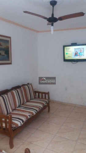 Imagem 2 de 8 de Apartamento Com 2 Dormitórios À Venda, 57 M² Por R$ 178.000,00 - Canto Do Forte - Praia Grande/sp - Ap3154