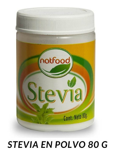 Stevia En Polvo Boliviana 80 G - Natfood