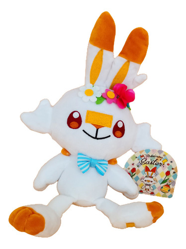 Conejo Hada Eevee Rainbow Pony Peluche 3 Piezas