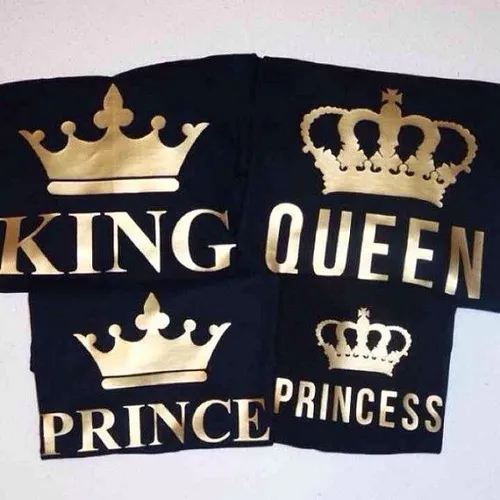 Playeras king queen prince hotsell