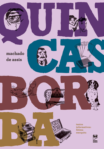 Quincas Borba, de de Assis, Machado. Série CLASSICOS.COM Editora Original Ltda., capa mole em português, 2020