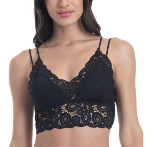 Bralette Encaje Con Soft