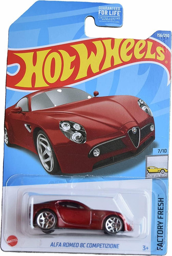 Hot Wheels Alfa Romeo 8c Competizione Original Coleccionable