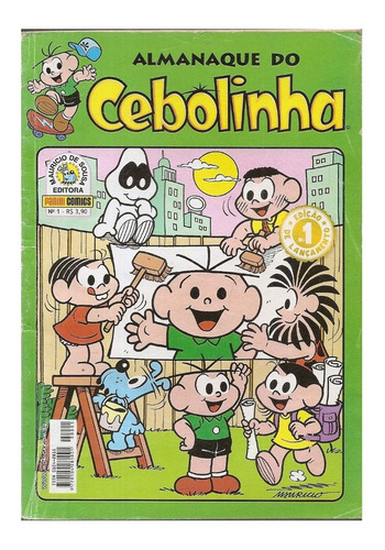 Hq Almanaque Do Cebolinha Nº 1 - Ama-seca