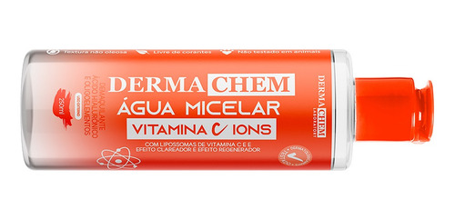 Imagem 4 de 5 de Água Micelar Demaquilante Facial Vitamina C Dermachem 250ml