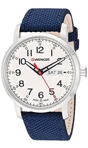 Wenger 011541113 Reloj De Pulsera Para Hombre Acero Inoxidab