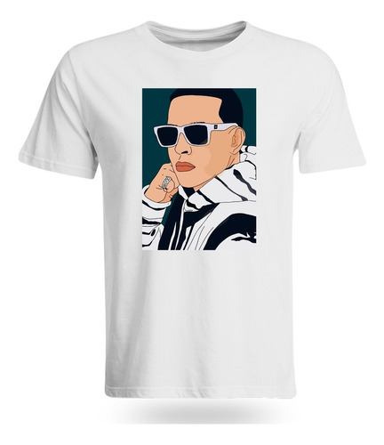 Camiseta Daddy Yankee Rap Reguetón Personaliada Unisex 