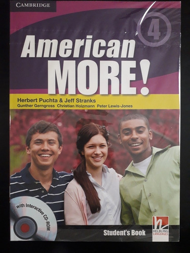 American More! 4 Student's Book + Cd- Rom Cambridge - Oferta