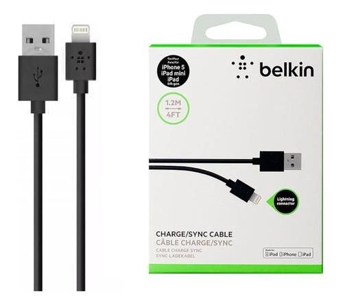 Cable Lightning Usb iPhone Belkin 1.2 Metros Original