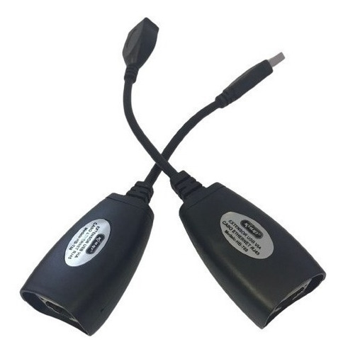 Conversor Usb Adaptador Extensor Via Cabo Rede Rj45 150m