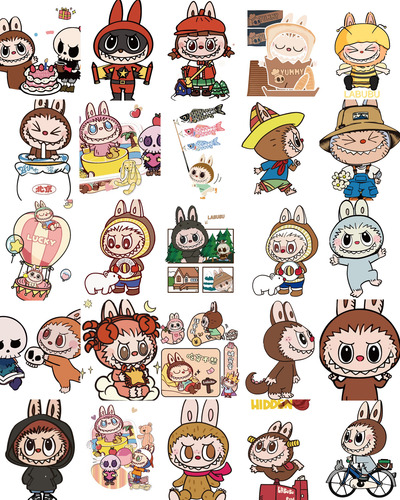 Pack Png Labubu , Dtf , Sublimacion Impresion