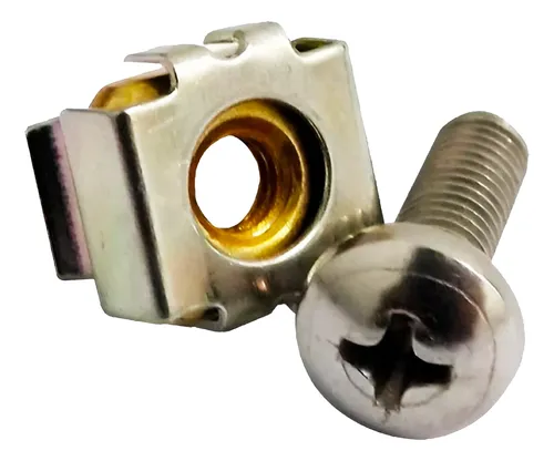 comprar Kit Porca Gaiola + Parafuso P\u002Frack De Telecom C\u002F100 Pçs
