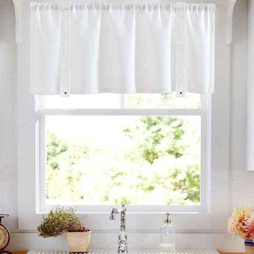 Cenefa De Cocina Con Lazo Para Ventana, Cenefa Texturizada D