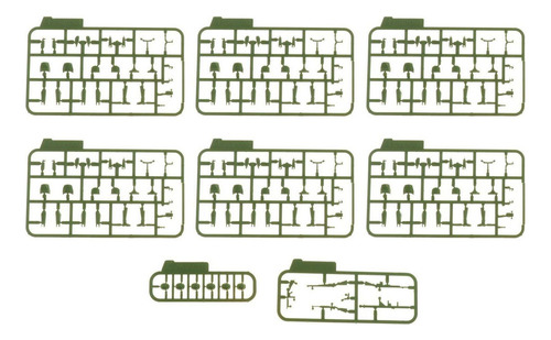 Juego De Maqueta De Figura De Soldado A Escala 1:35 Para