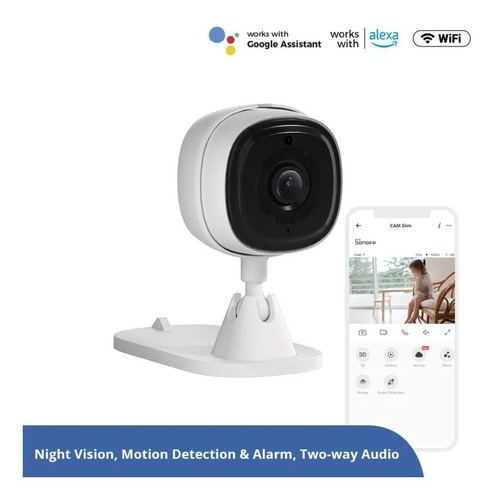 Mini Camara Wifi Sonoff Cam Slim Uso Interior App Ewelink