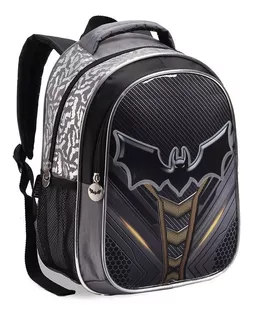 Mochila Infantil Escolar Herois Bat Morcego Menino