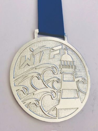 Medalla Taekwondo Personalizada (50mm)