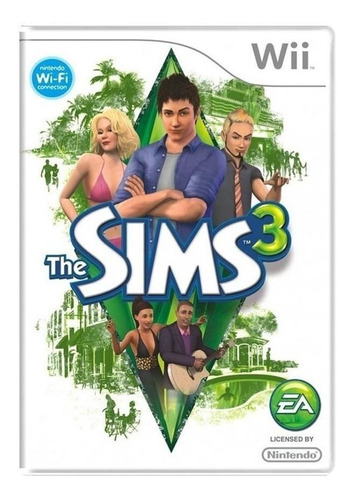 The Sims 3  The Sims 3 Standard Edition Electronic Arts Wii Físico