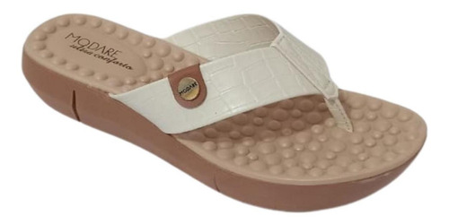 Imagem 2 de 5 de Chinelo Dedo Modare Massageador Confortável Fascite Esporão