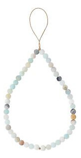 Oaiite Semi-precious Gem Stones Beaded Phone Charm Cell  Ssb