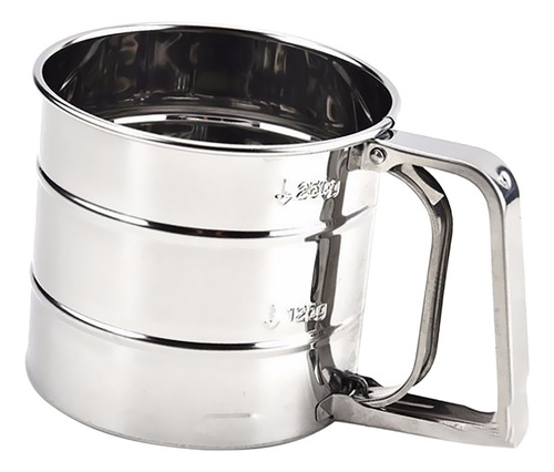 Acero Inoxidable Copa Glaseado Azúcar Colador Colador