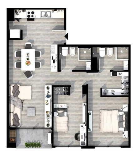 Imagen 9 de 29 de Departamento - Saavedra