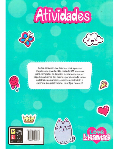 500 Adesivos - Lovelhamas