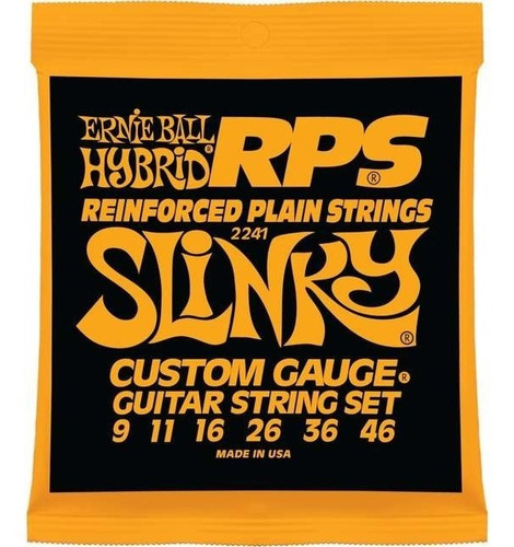 Juego De Cuerdas Ernie Ball Rps Slinky Cal.9-46 Mod-2241