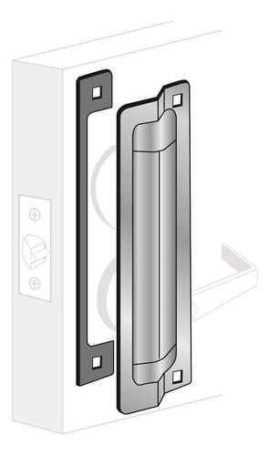 Pro-lok Elp--s Latch Visualizacion Var Retail Acero