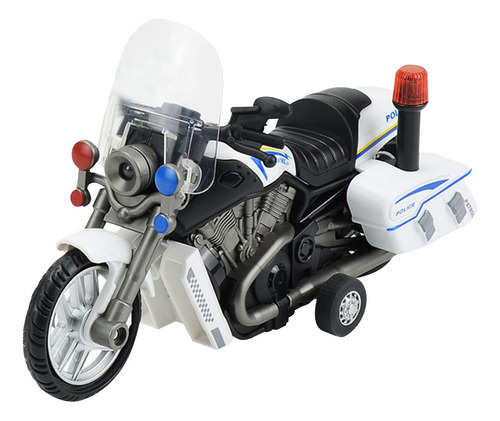 Un Modelo De Moto Policial Para Niños, Para Niños, Juguete,