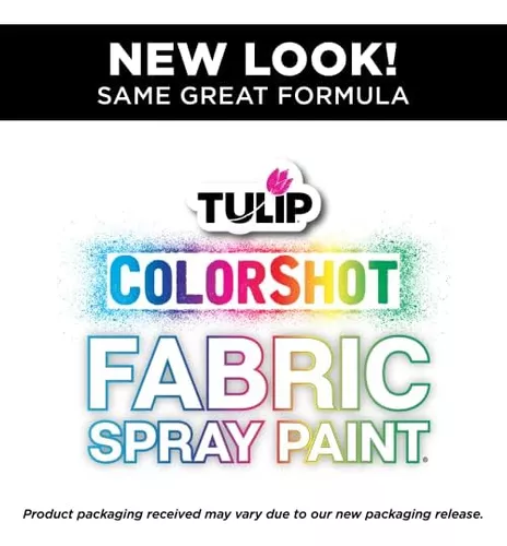  Tulip Pintura en aerosol para tela, multicolor : Arte y  Manualidades