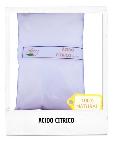 Acido Citrico - Activador 500 Gramos