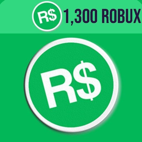 Roblox 1 300 Robux Envio Rapido Mercado Livre - como ter robux sem esperar