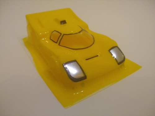 Bolha Carroceria P Autorama 1:32 Transparente - Ferrari 312