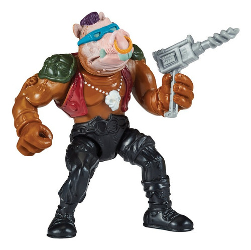 Tmnt Tortugas Ninja Bebop Línea Clásica Figura De 4