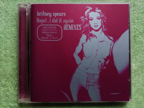 Eam Cd Maxi Britney Spears Oops I Did It Again Remixes 2000